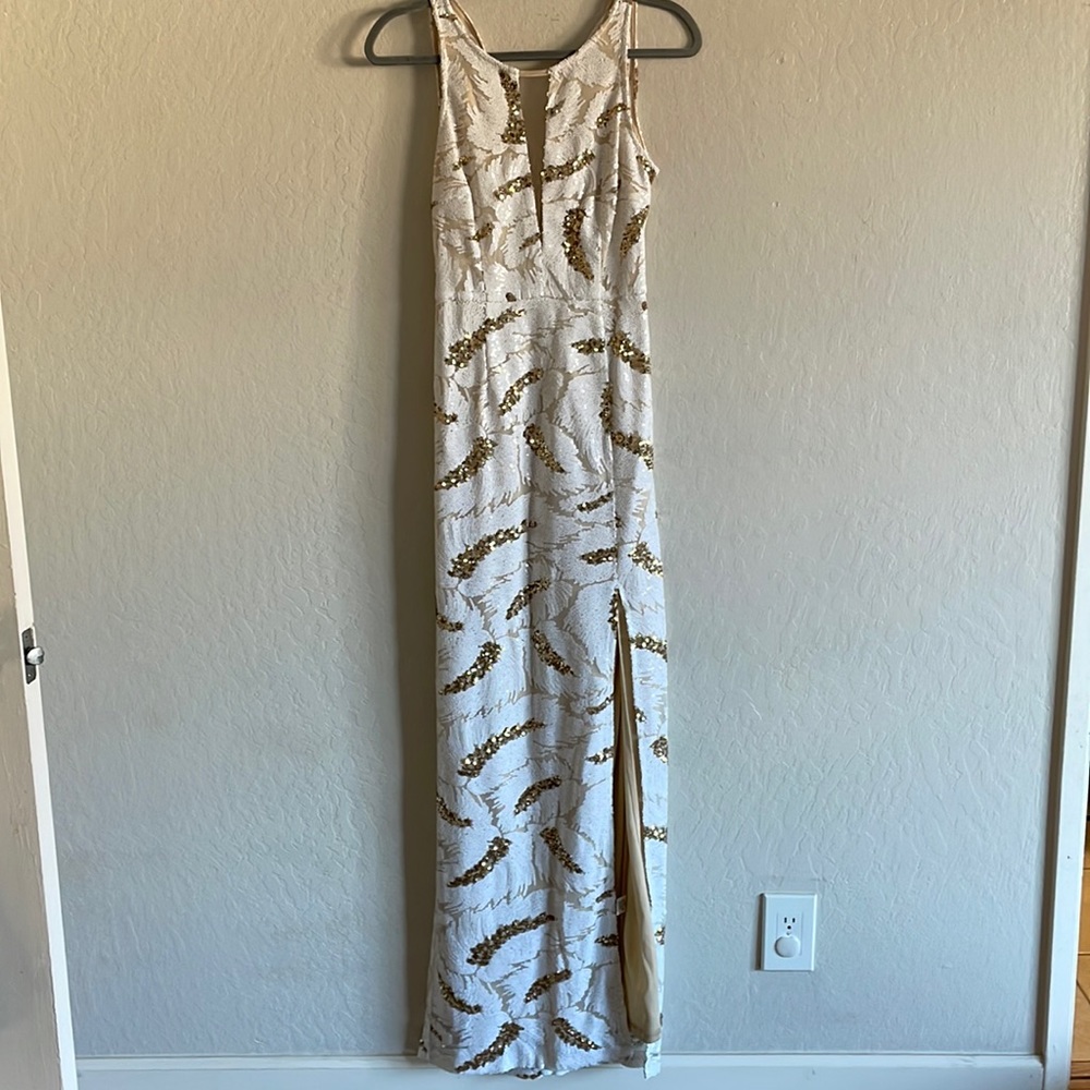 a. drea sequin gown